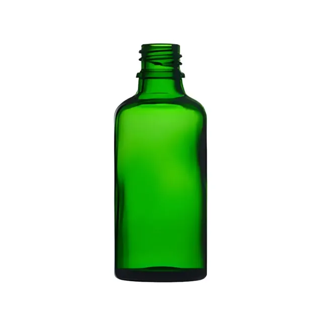 Hedenhus.dk DIN18 glasflaske 50 ml grøn