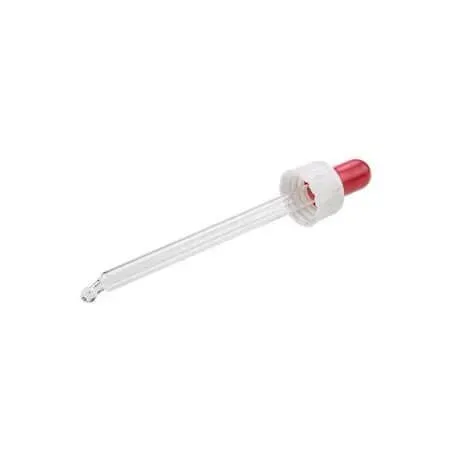 Hedenhus pipettelåg DIN18 hvid 106 mm til 100 ml