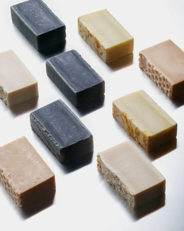Melyon Soap Set sæbesæt 4 stk med handske