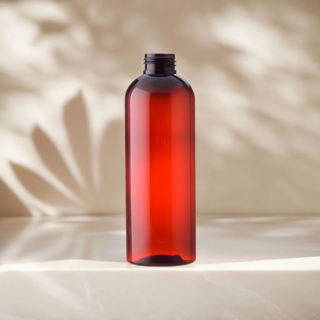Hedenhus.dk 250 ml plastflaske brun PET 24/410